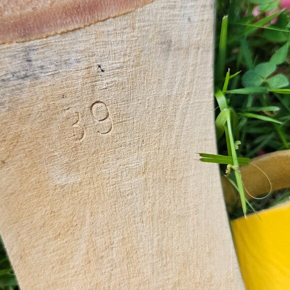 Swedish Hasbeens, Women's Clog Sandal, gently used - sz 39 - $150 - Picture 10 of 12